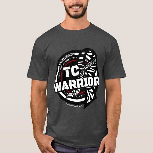 Abzeichen... Tarlov-Zyste T-Shirt (Vorderseite)