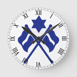 Abzeichen-Uhr Runde Wanduhr