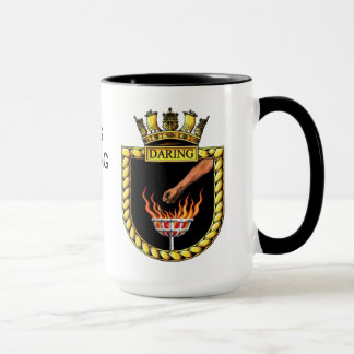 Abzeichen von HMS Trauen Tasse