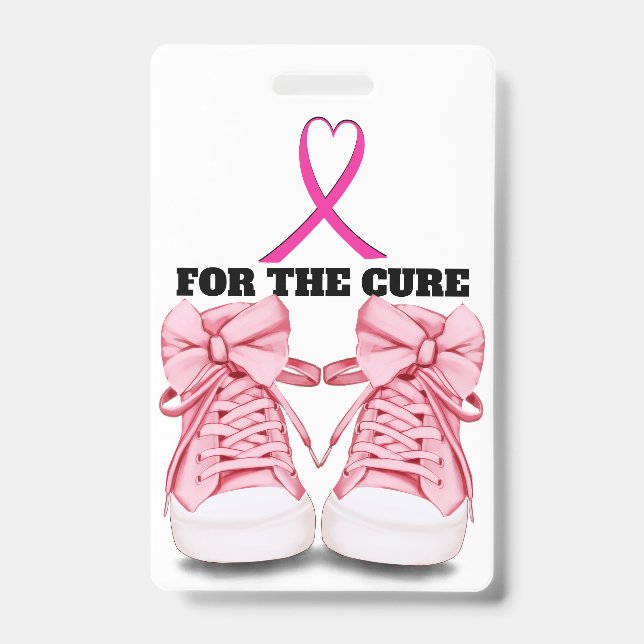 Abzeichen zur Sensibilisierung für Krebs - Siehe R Ausweis (Vorderseite)