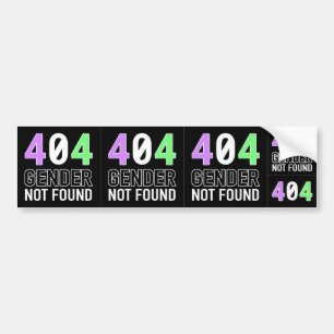 Abziehbild des Geschlechts-404 (5 in 1) Autoaufkleber