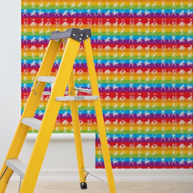 Abziehbilder und Stickereischilder für die Astrolo Tapete (Peel and Stick Wallpaper Astrology Signs Wallpaper)