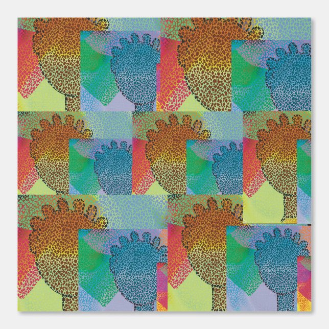 Abziehfolie und Abziehfolie 1 Tapete (Vorderseite)