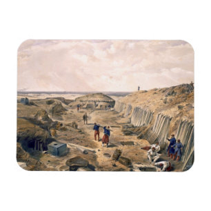 Abzugsgraben der Bastion du Mat, Platte von 'Seat Magnet