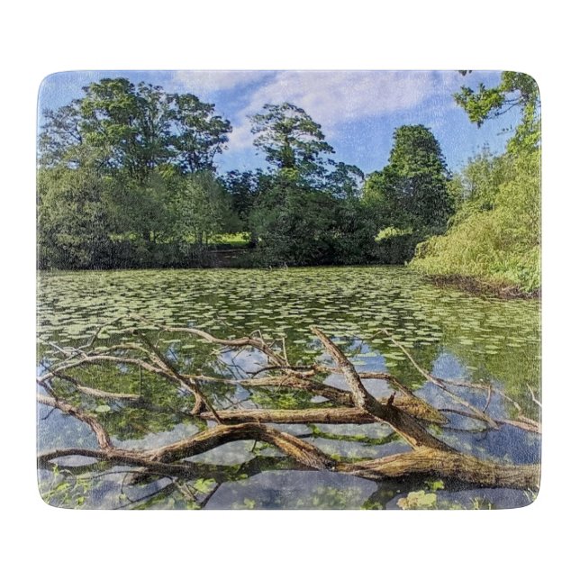 Abzweigungen im Wasser Schneidebrett (Vorderseite)