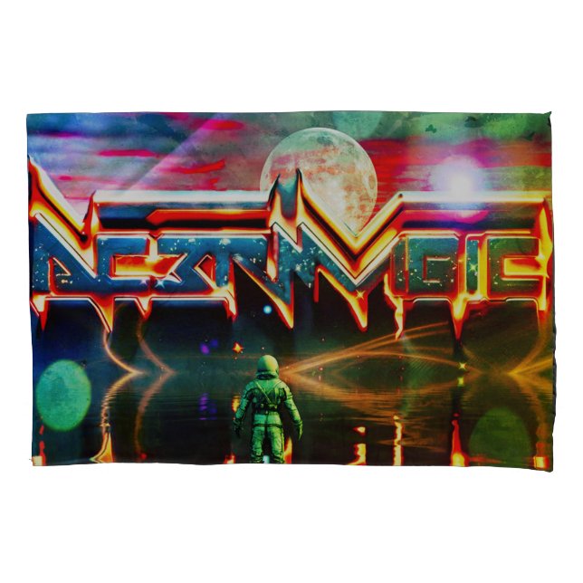 Ac3rMagic Spaceman Pillowcase  Kissenbezug (Vorderseite)