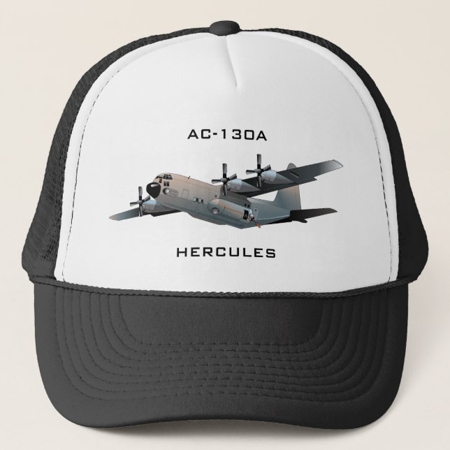 AC-130A HERCULES GUNSHIP TRUCKERKAPPE (Vorderseite)