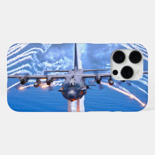 AC-130H SPECTRE iPhone HÜLLE (Rückseite (Horizontal))