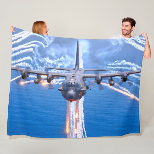 AC-130H-SPEKTER FLEECEDECKE (Beispiel)