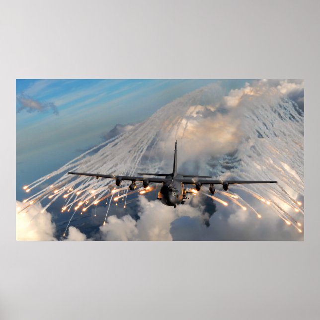AC-130U-Schiff Poster (Vorne)