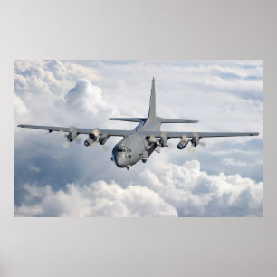 AC-130U Schiffsflugzeuge Poster