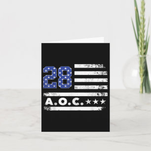 AC 2028 A.o.c. 2028 für die Fahne des Präsidenten Karte