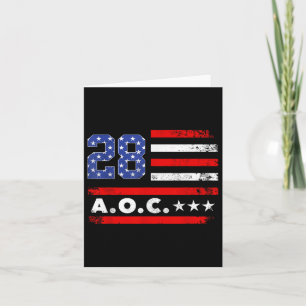 AC 2028 A.o.c. 2028 für die Fahne des Präsidenten Karte