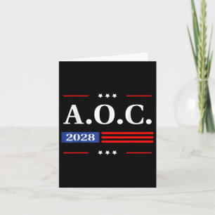 AC 2028 A.o.c. 2028 für die Fahne des Präsidenten Karte