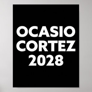 AC 2028 - Ocasio Cortez 2028 Poster
