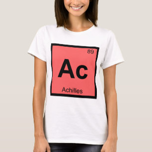 Ac - Achilles Griechische Chemie Periodensystem T-Shirt
