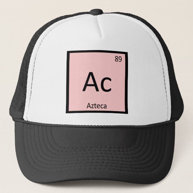 Ac - Azteca - Spanisches Chemieelement für Pferde Truckerkappe (Vorderseite)
