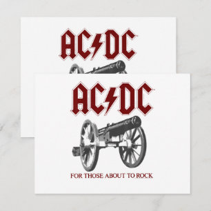 AC_DC - Kanonen Einladung