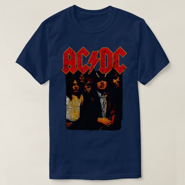 Ac Dc Vintag T-Shirt (Design vorne)