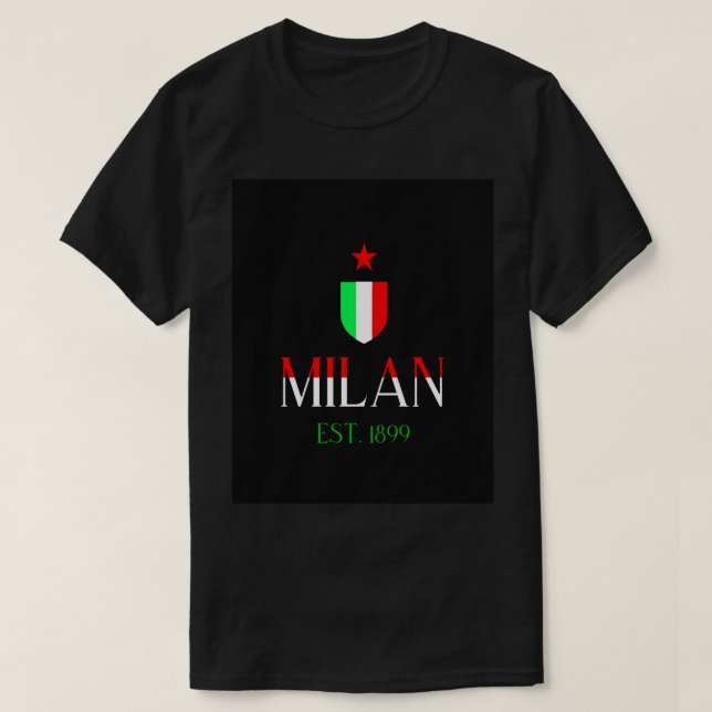 Ac Milan Graphic T-Shirt (Design vorne)