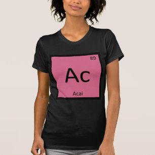 AC - Periodisches Tabellensymbol der Acai Berry Ch T-Shirt