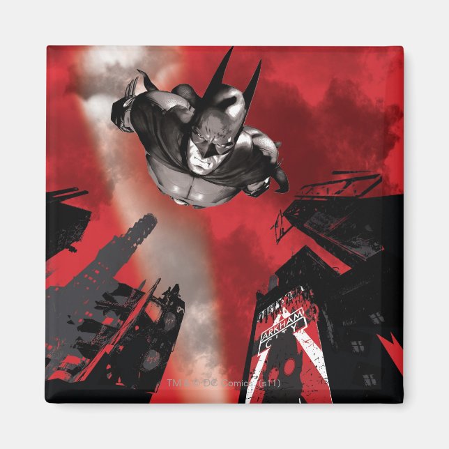 AC Poster - Batman fliegt Magnet (Vorne)