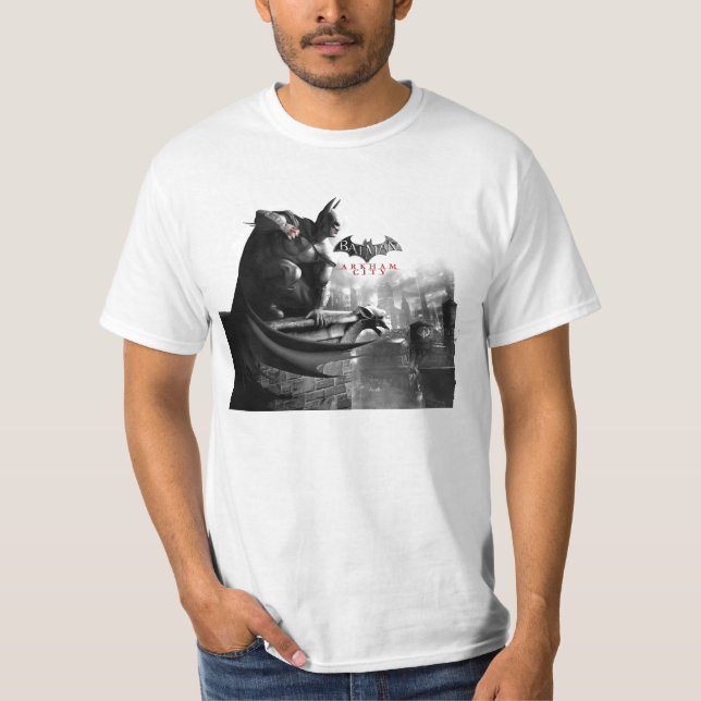 AC Poster - Batman Gargoyle Ledge T-Shirt (Vorderseite)