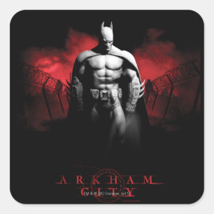 AC Poster - Sie sind hier nicht sicher Quadratischer Aufkleber