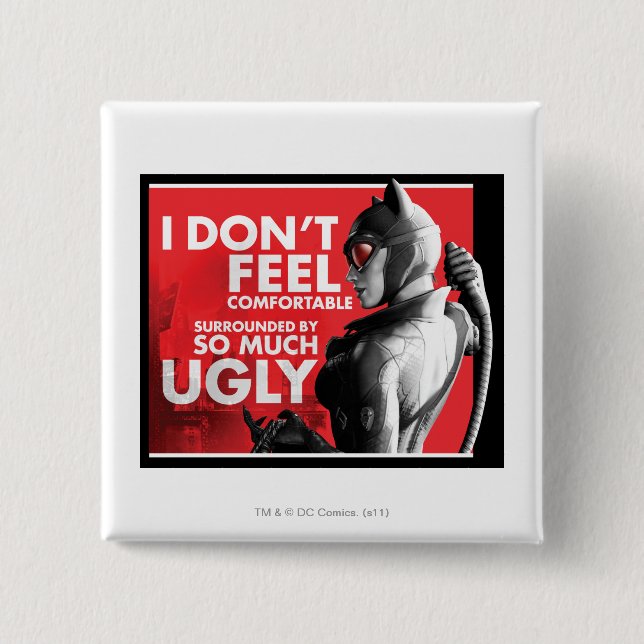 AC Propaganda - Frau unangenehm Button (Vorderseite)