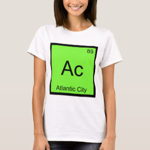 Ac - Symbol für das T-Shirt "Atlantic City Chemis