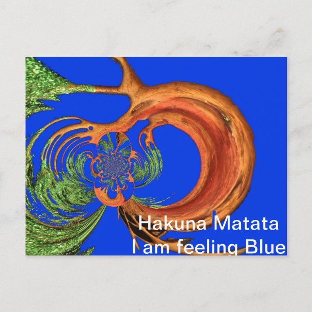 Acacia Circle Art Print Postkarte (Vorderseite)