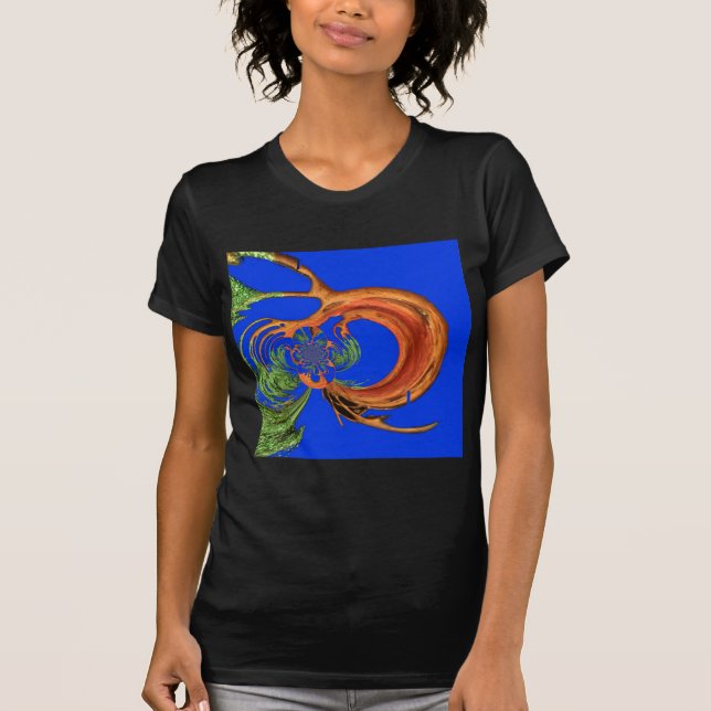 Acacia Circle Art Print T-Shirt (Vorderseite)
