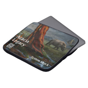 Acacia Legacy™:  Afrikanischer Regen   System Shoc Laptopschutzhülle