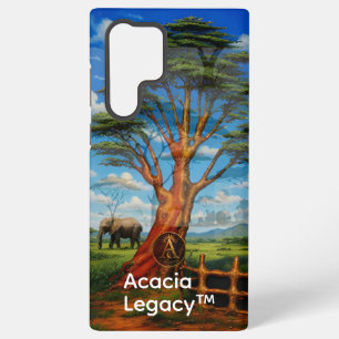  Acacia Legacy™: Blauer Himmel   Maasai Mara Elefa Samsung Galaxy Hülle