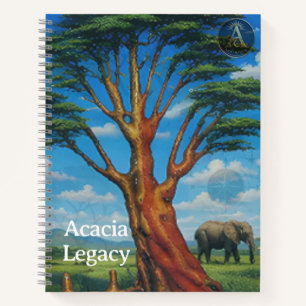 Acacia Legacy™: Blue Savannah   Museumserbe Notizbuch
