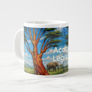 Acacia Legacy™ Blue Savannah Museumsqualität Cer Jumbo-Tasse