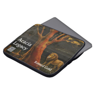 Acacia Legacy™: Golden Heritage Rooted Gold Mara Laptopschutzhülle
