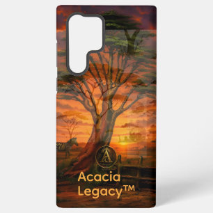 Acacia Legacy™: Golden Sunset Safari Mara Kenia Samsung Galaxy Hülle
