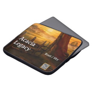 Acacia Legacy™: Great Rift Morgen   Root-Sky Mara Laptopschutzhülle