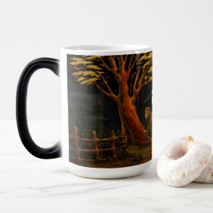 Acacia Legacy™ Lion's Watch Feine Keramik-Kunst- Verwandlungstasse