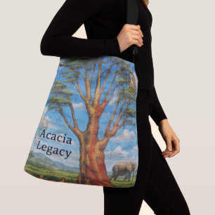 Acacia Legacy™: Museumsqualität   Afrikanisches Er Tragetaschen Mit Langen Trägern