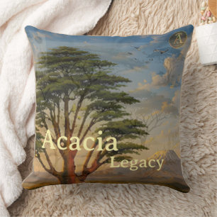Acacia Legacy™ Panorama Sammlerin Mara Kenia Kissen