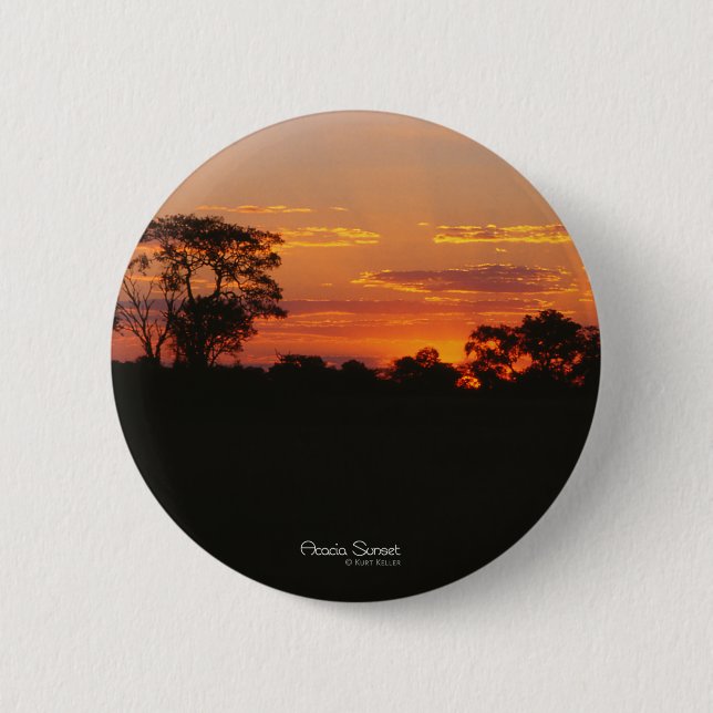 Acacia Sunset Button (Vorderseite)
