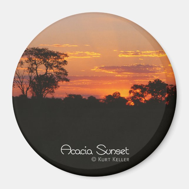 Acacia Sunset Magnet (Vorne)