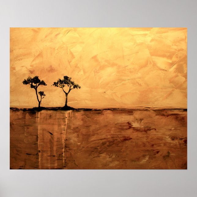 Acacia Tree 16 x 20 von Ben Walker Poster (Vorne)