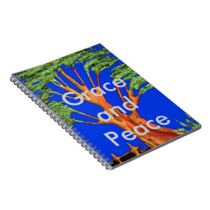 Acacia Tree: Grace and Peace Notizblock