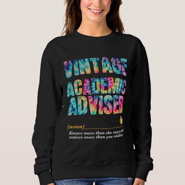 Academic Adviser Appreciation Week Back to School Sweatshirt (Vorderseite)