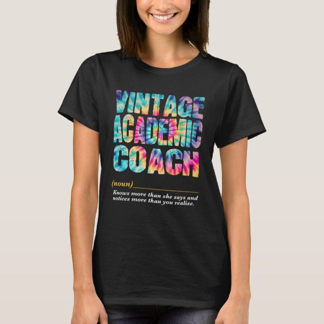 Academic Coach Appreciation Week Back to School  1 T-Shirt (Vorderseite)
