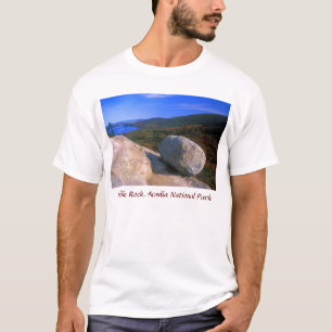 Acadia-Blasen-Felsen, T-Shirt