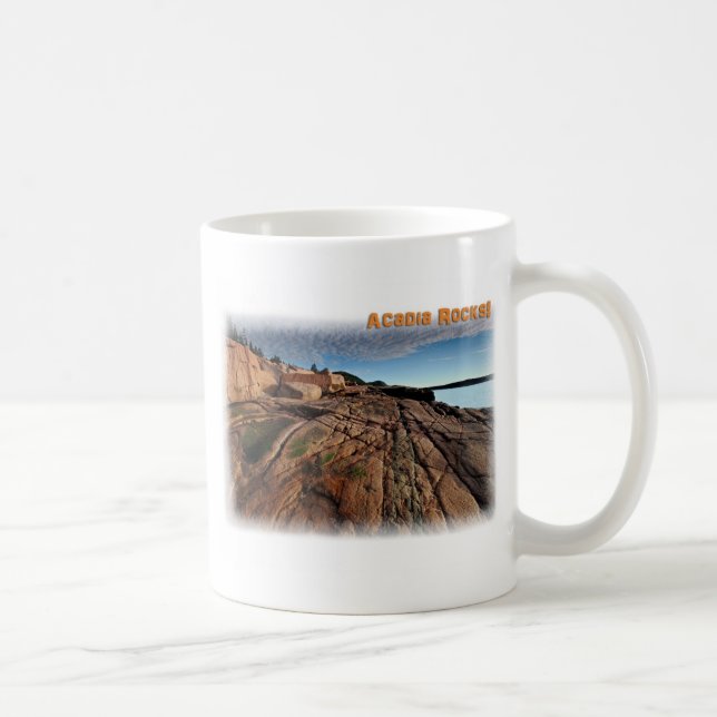 Acadia-Felsen! Kaffeetasse (Rechts)
